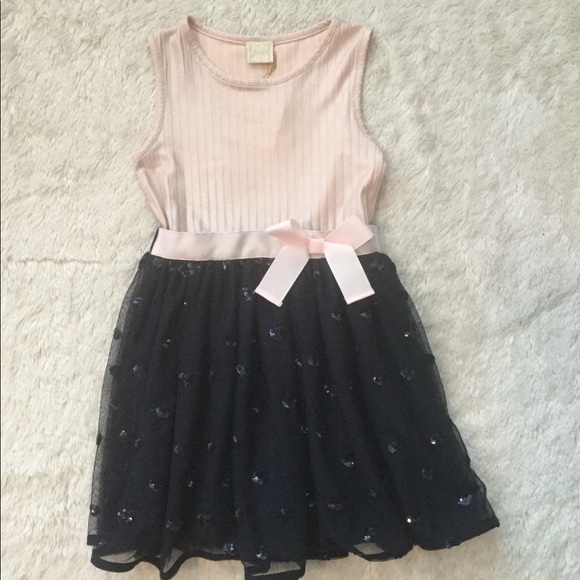 NWT pink and blue sequined dress - Picture 2 of 6